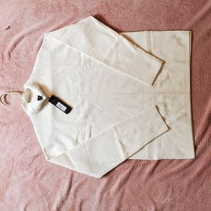 White Turtle-Neck Banana Republic Sweater